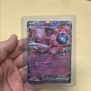 Pokemon Team Rocket's Mewtwo EX Card 081/182